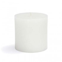 3 x 3 Inch White Citronella Pillar Candle