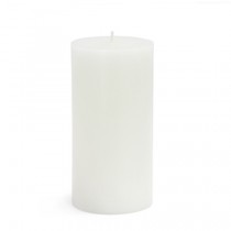 3 x 6 Inch White Pillar Candles(12pcs/Case) Bulk